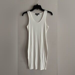 White Midi Bodycon Dress